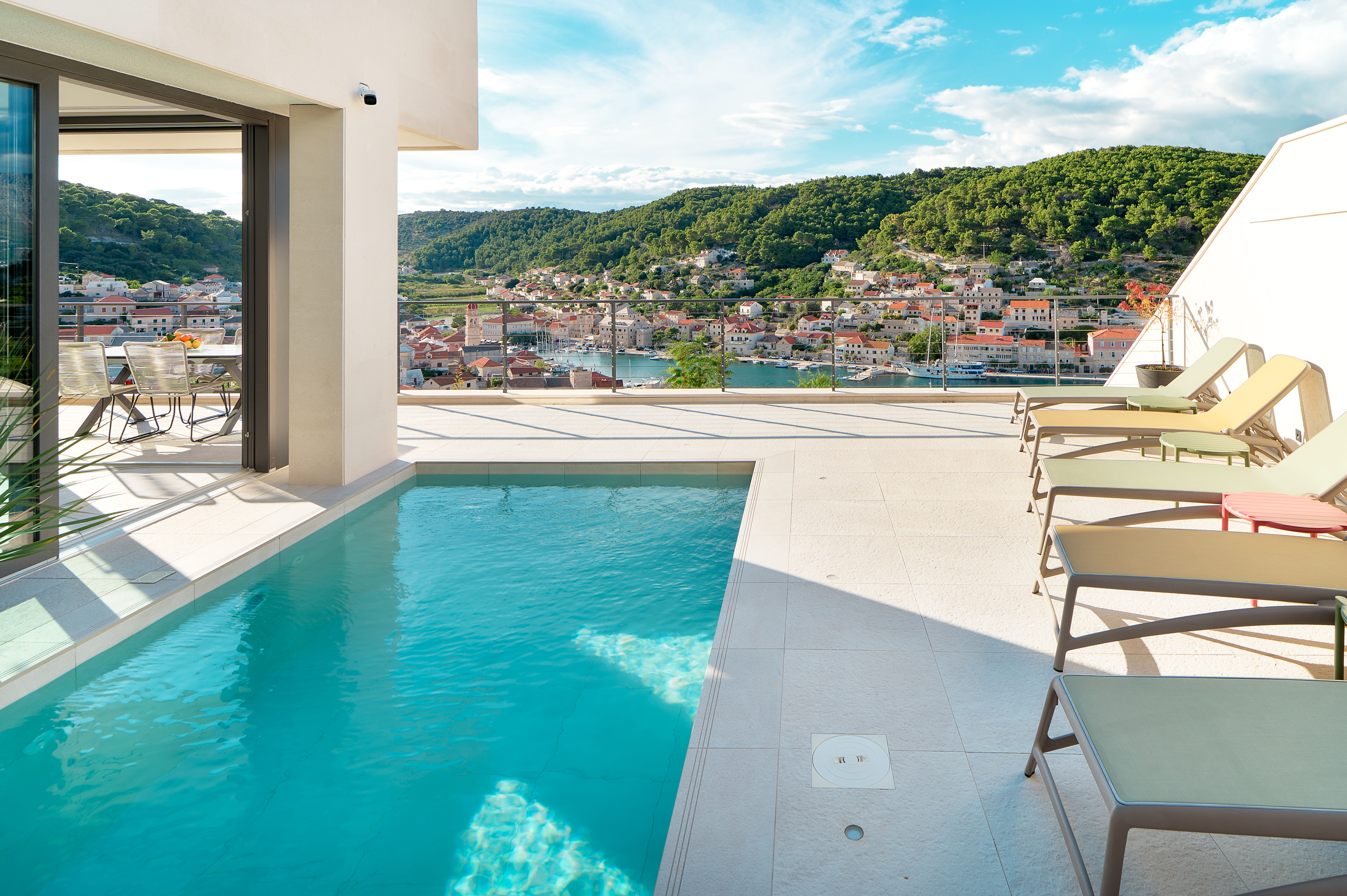 The Glass House pool area